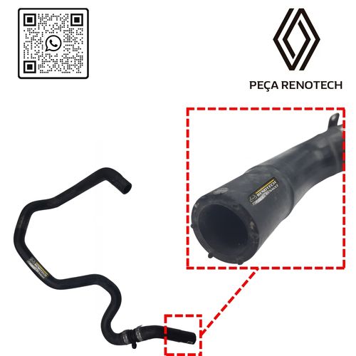 RN 548891-PX 6001548891 MANGUEIRA SUP. DO AR QUENTE SANDERO 1.6 16v K4M - 3